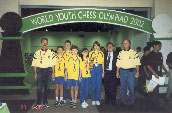Воспитанники клуба - вице-чемпионы всемирной детской шахматной олимпиады в Малайзии. 