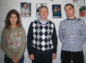 Анастасия Антошкив, Виктор Довженко и Андрей Боронин 